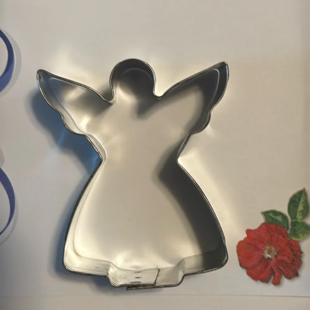 Vintage Angel Bell Cookie Cutters Set of 2